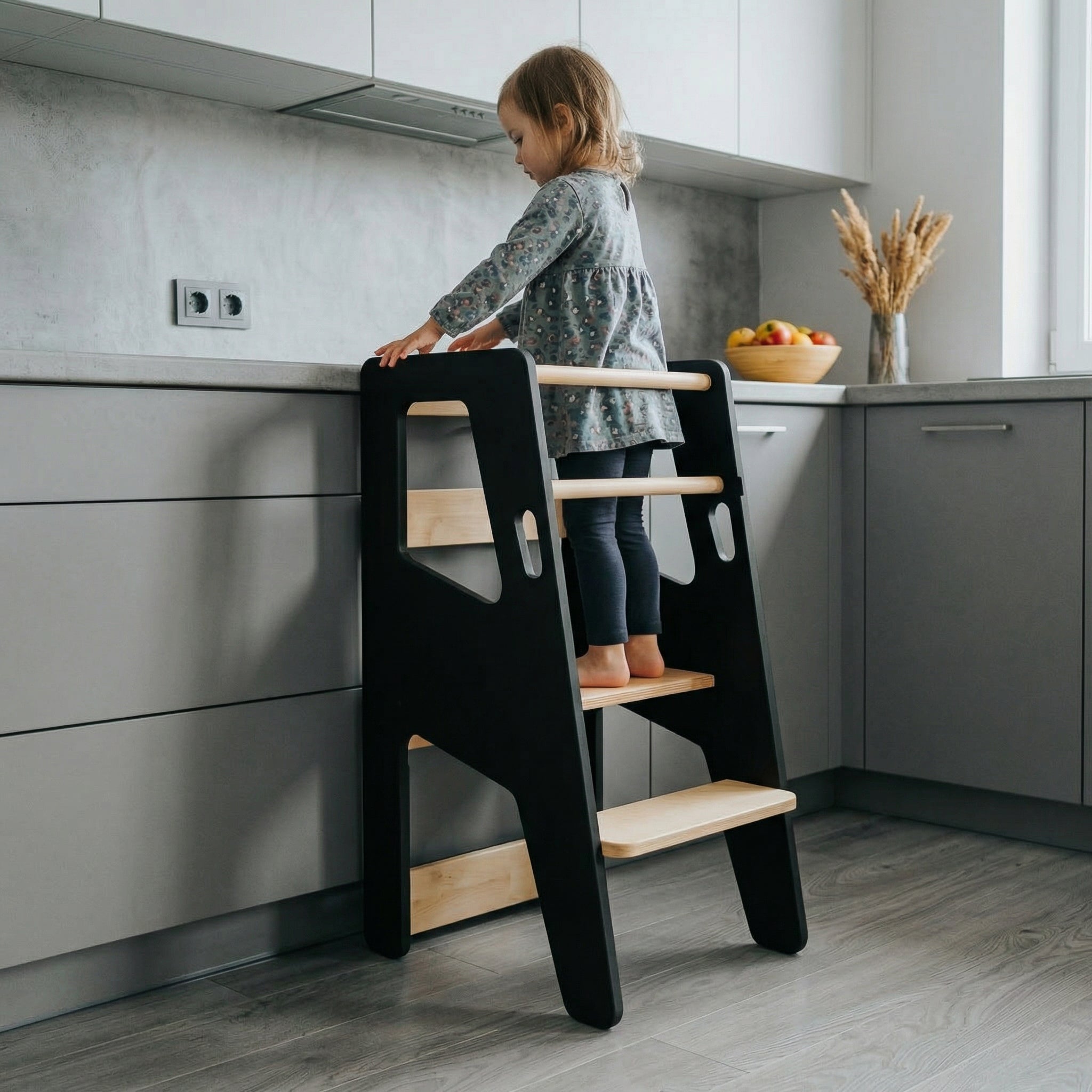 Ergonomiškas Montessori bokštelis