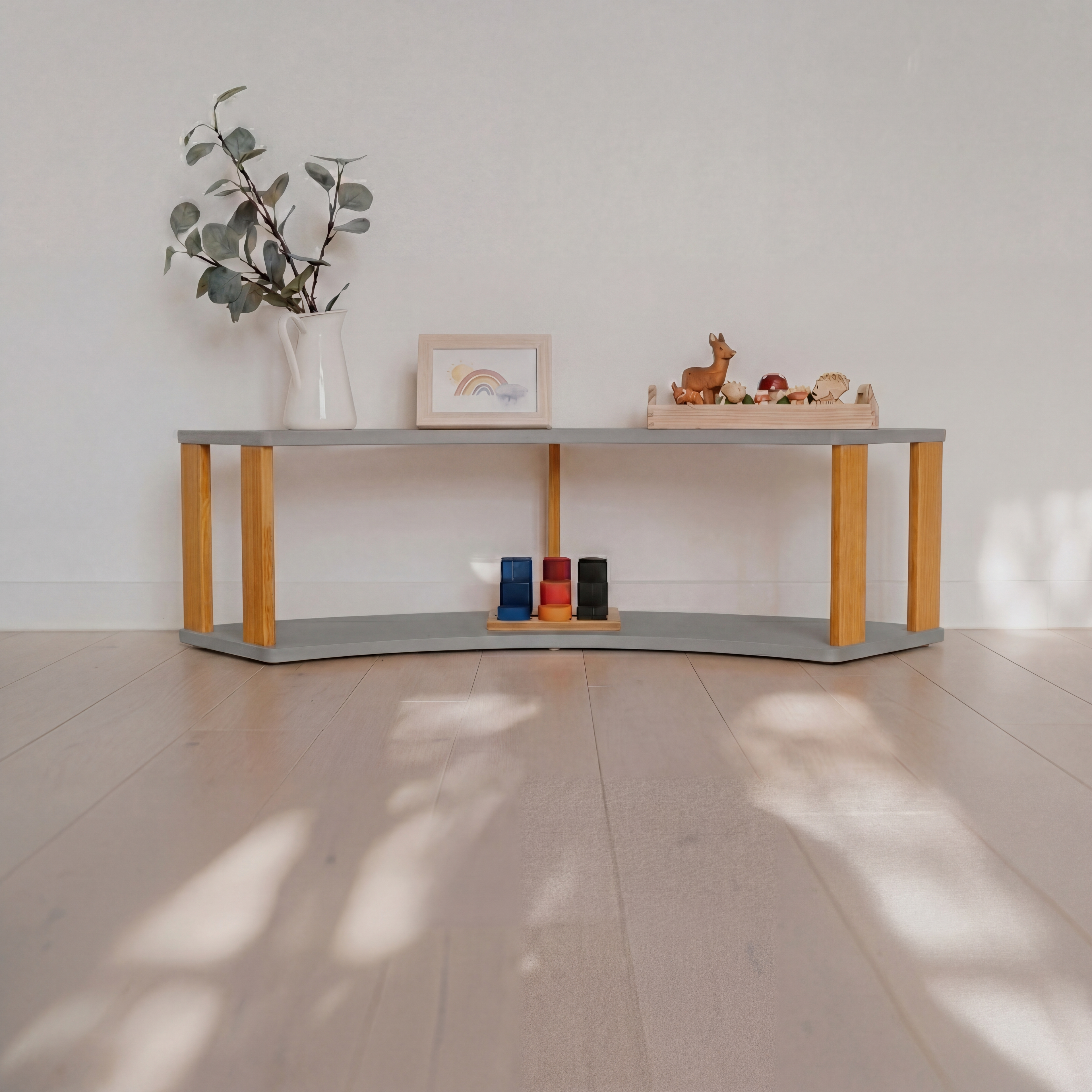 Montessori lentyna ARKA (2 lentynų)