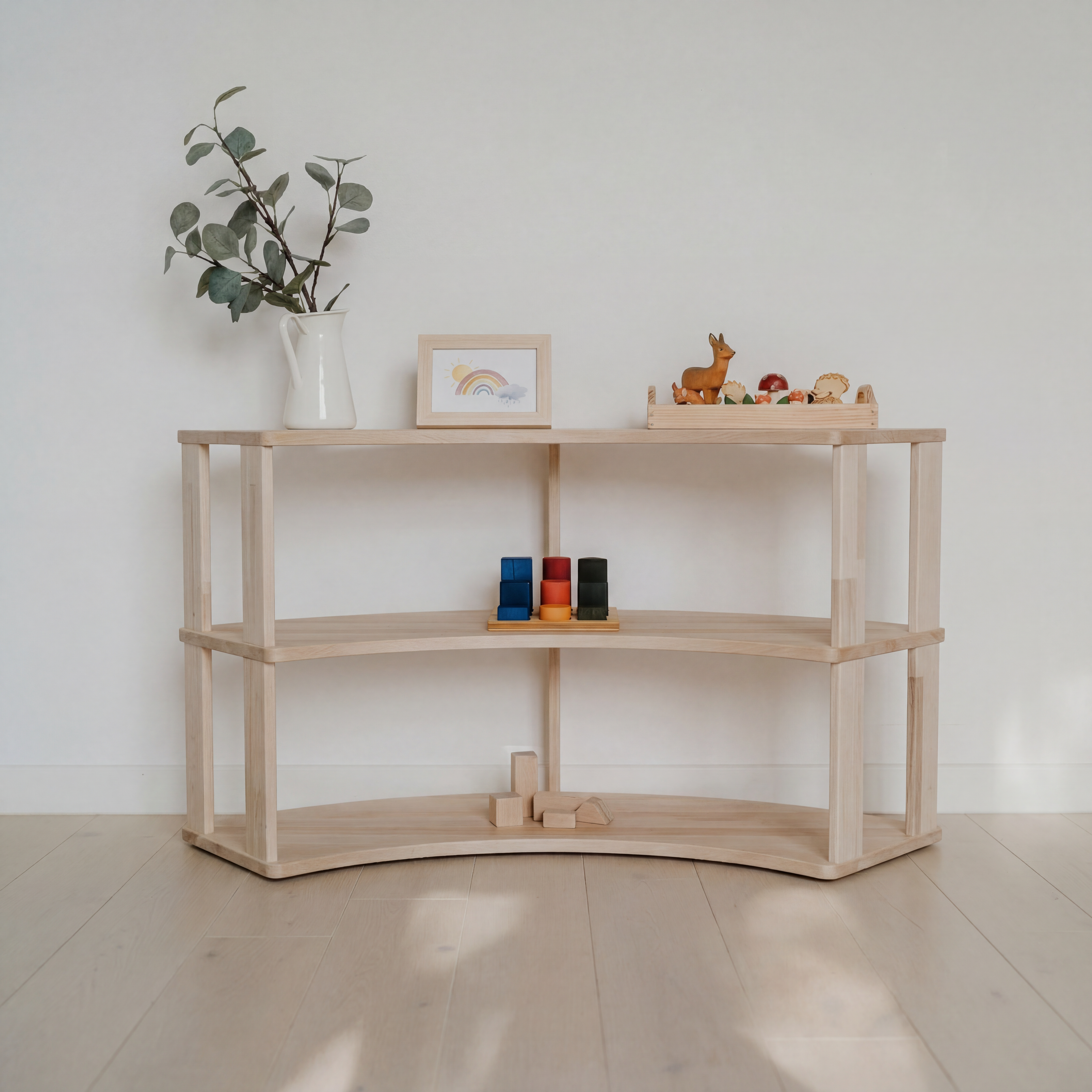 Montessori lentyna ARKA (3 lentynų)