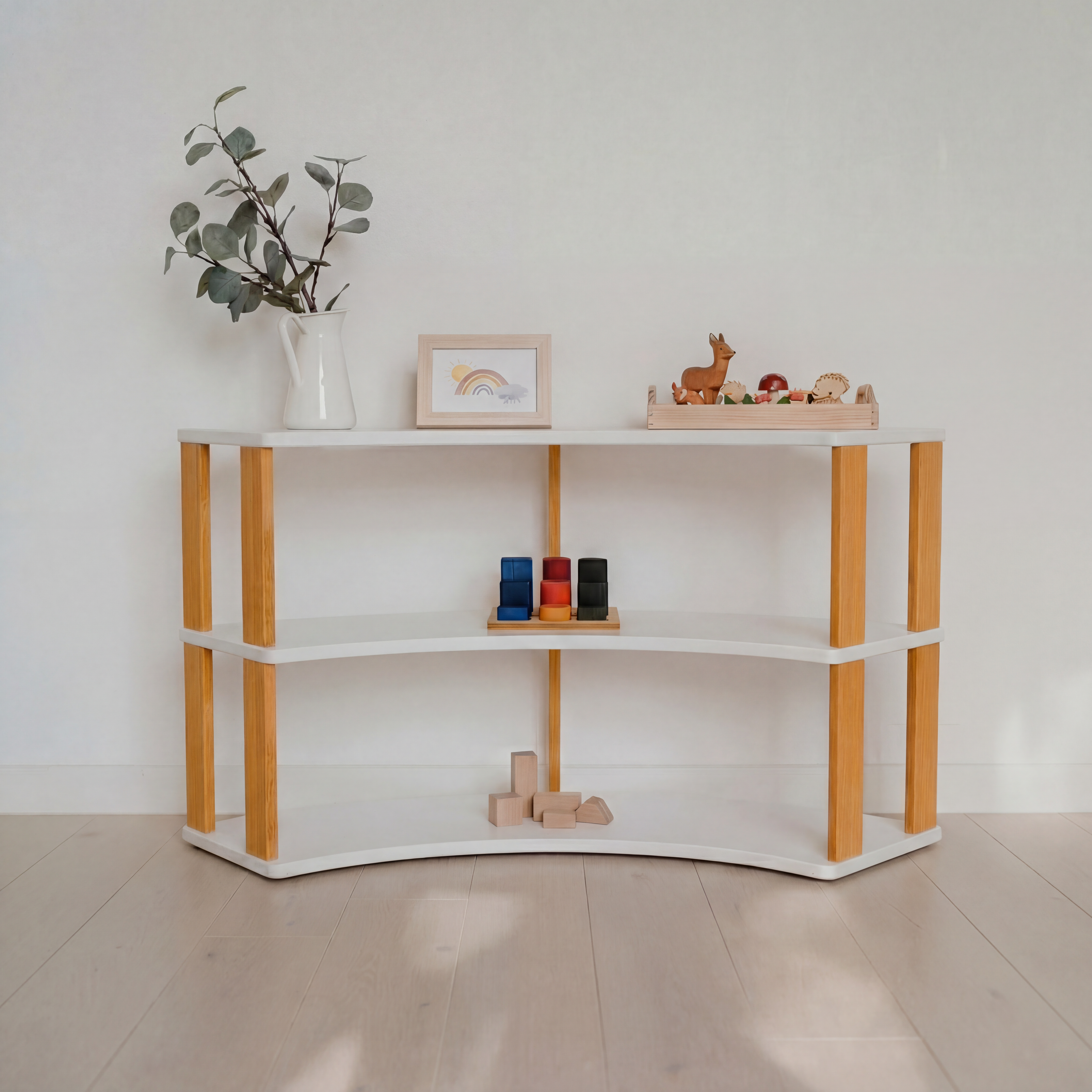 Montessori lentyna ARKA (3 lentynų)