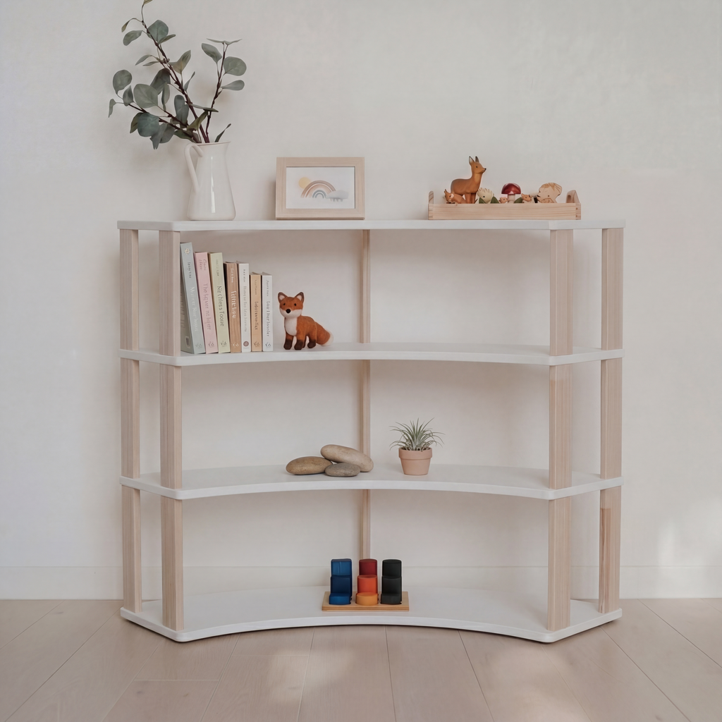 Montessori lentyna ARKA (4 lentynų)