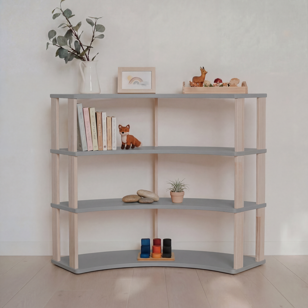 Montessori lentyna ARKA (4 lentynų)