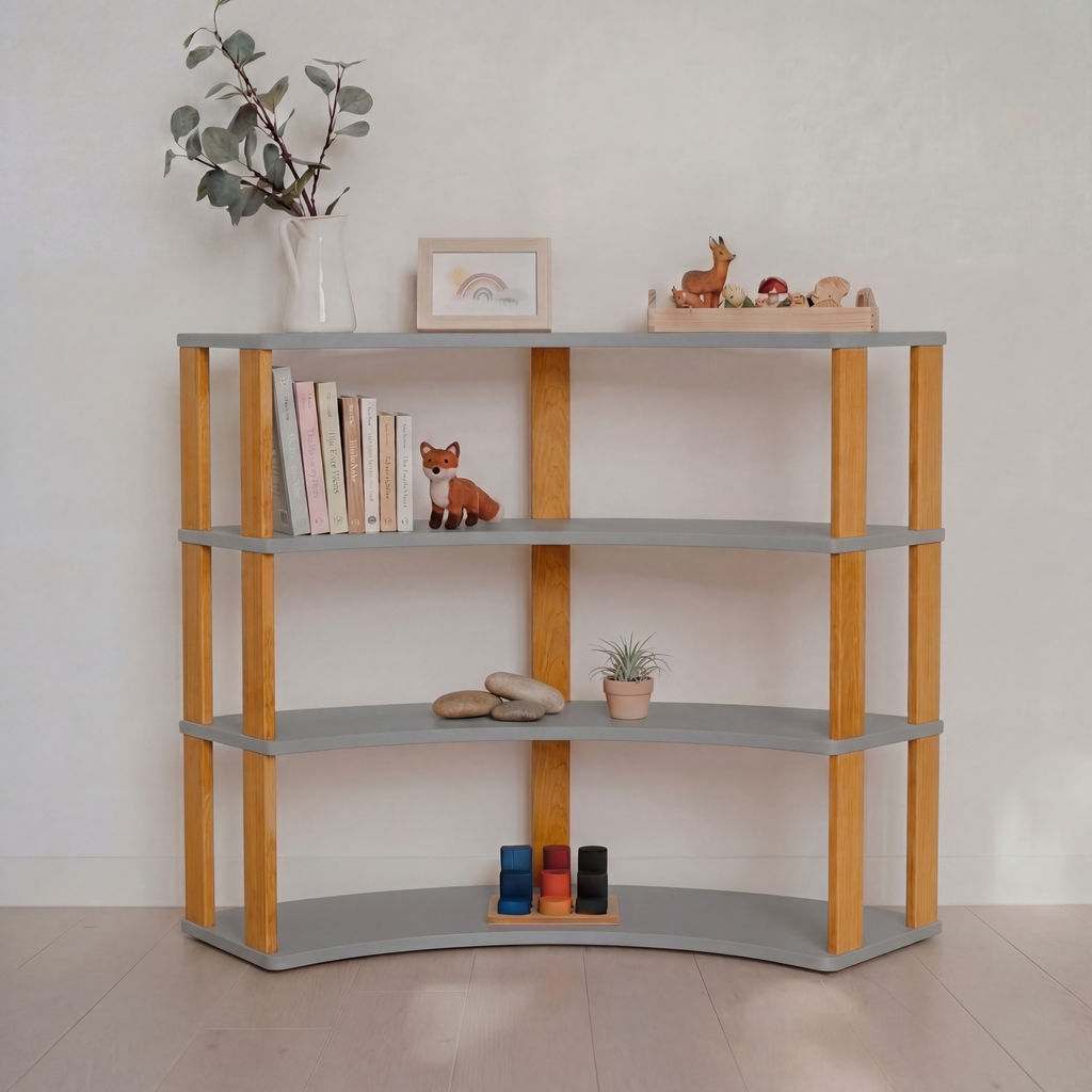 Montessori lentyna ARKA (4 lentynų)