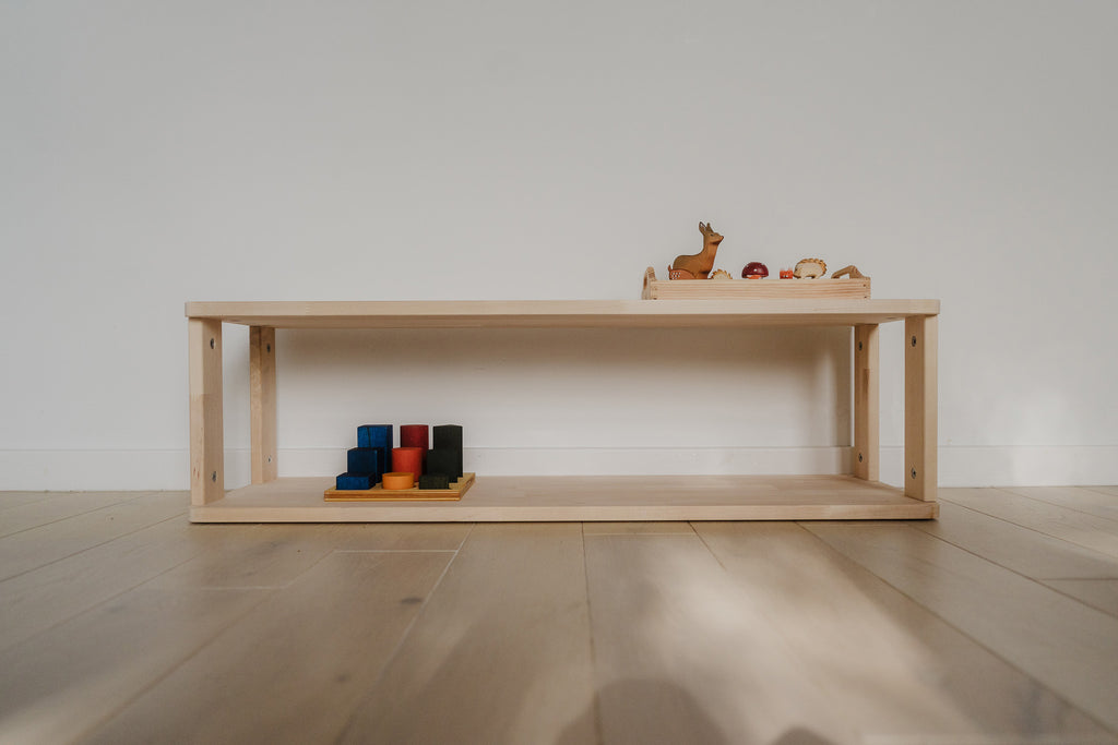 Montessori lentyna TIESI (2 lentynų)