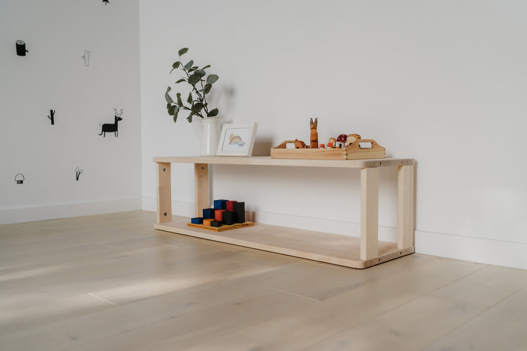 Montessori lentyna TIESI (2 lentynų)
