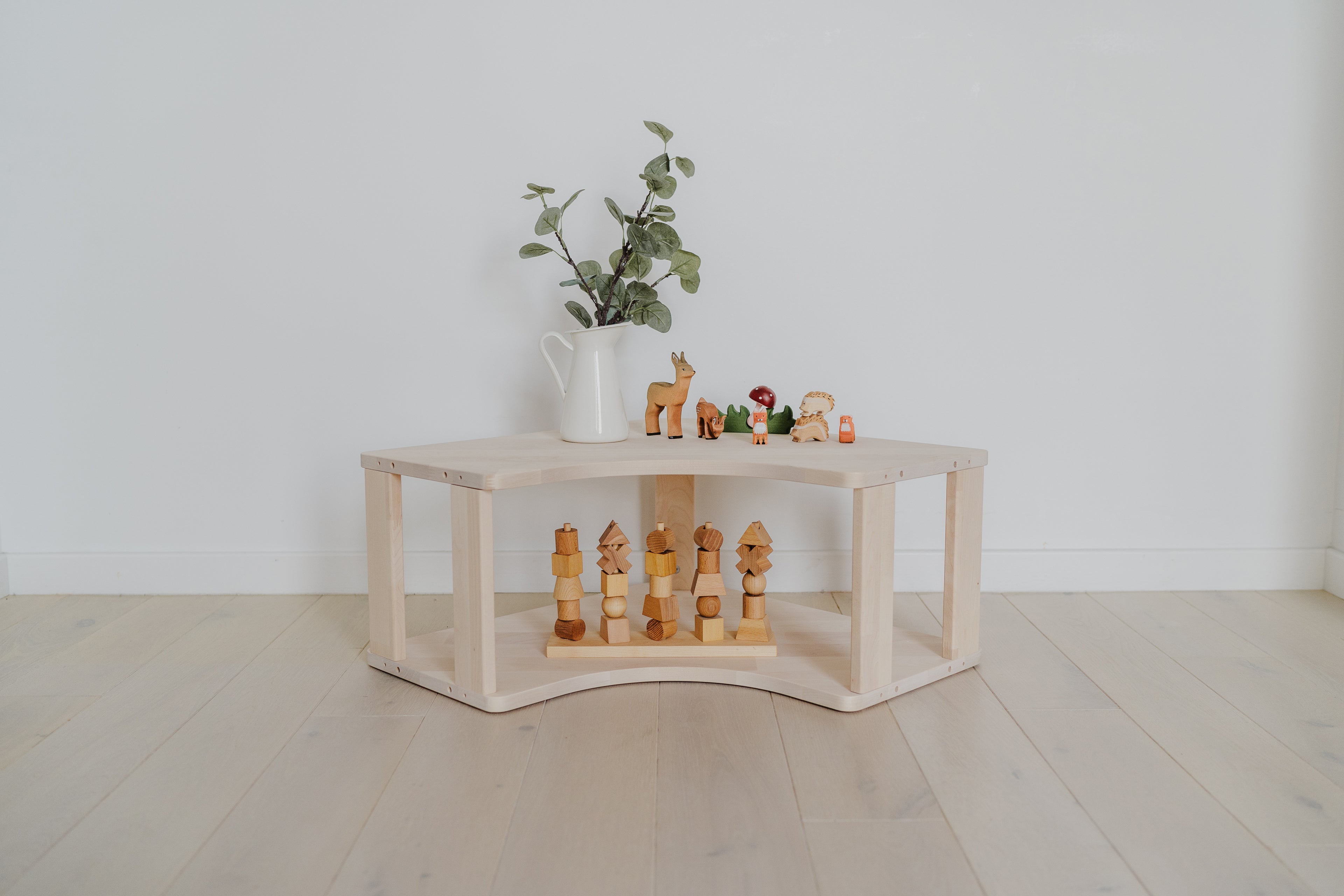 Montessori lentyna KAMPINĖ (2 lentynų)
