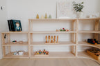 Montessori lentyna TIESI (2 lentynų)