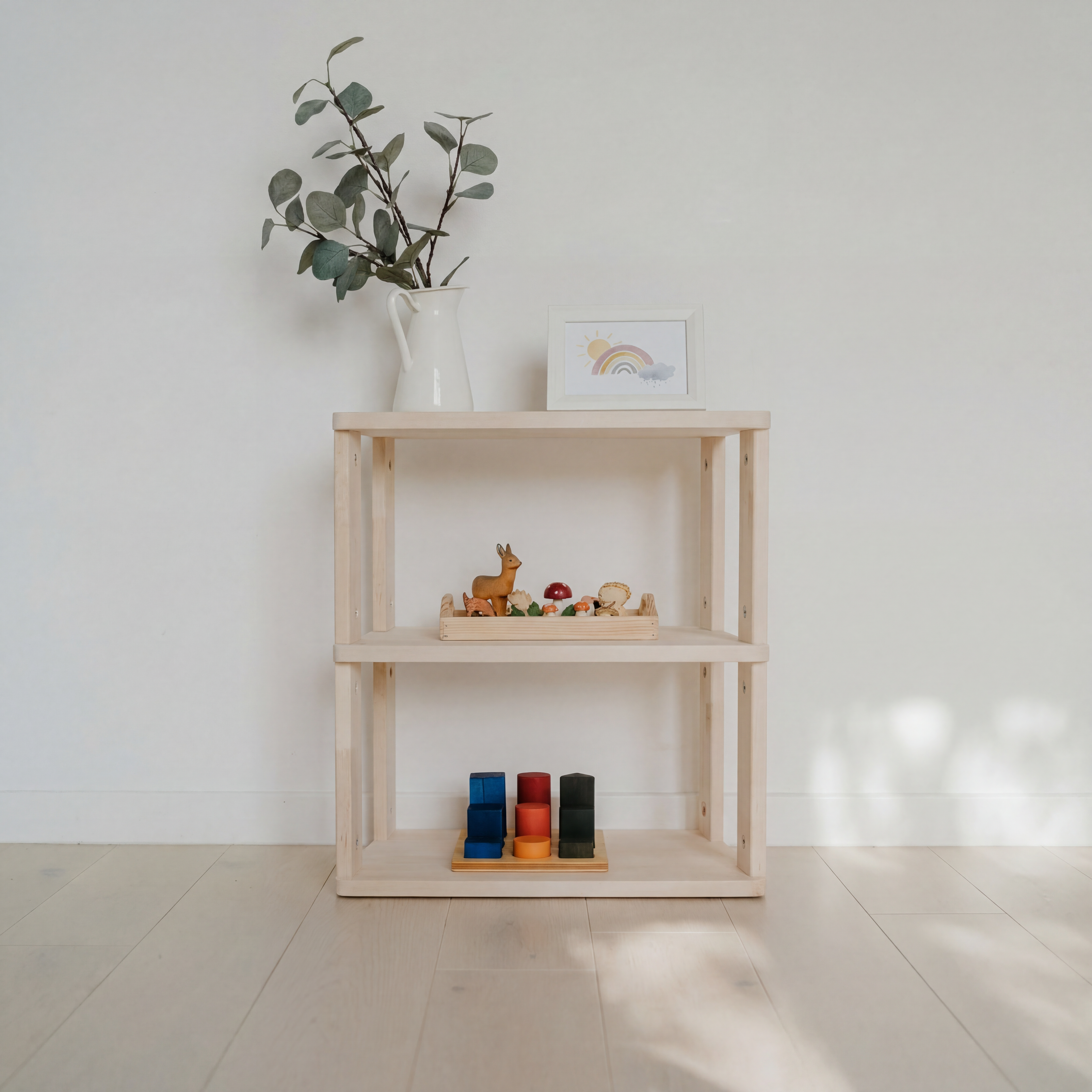 Montessori lentyna MINI (3 lentynų)