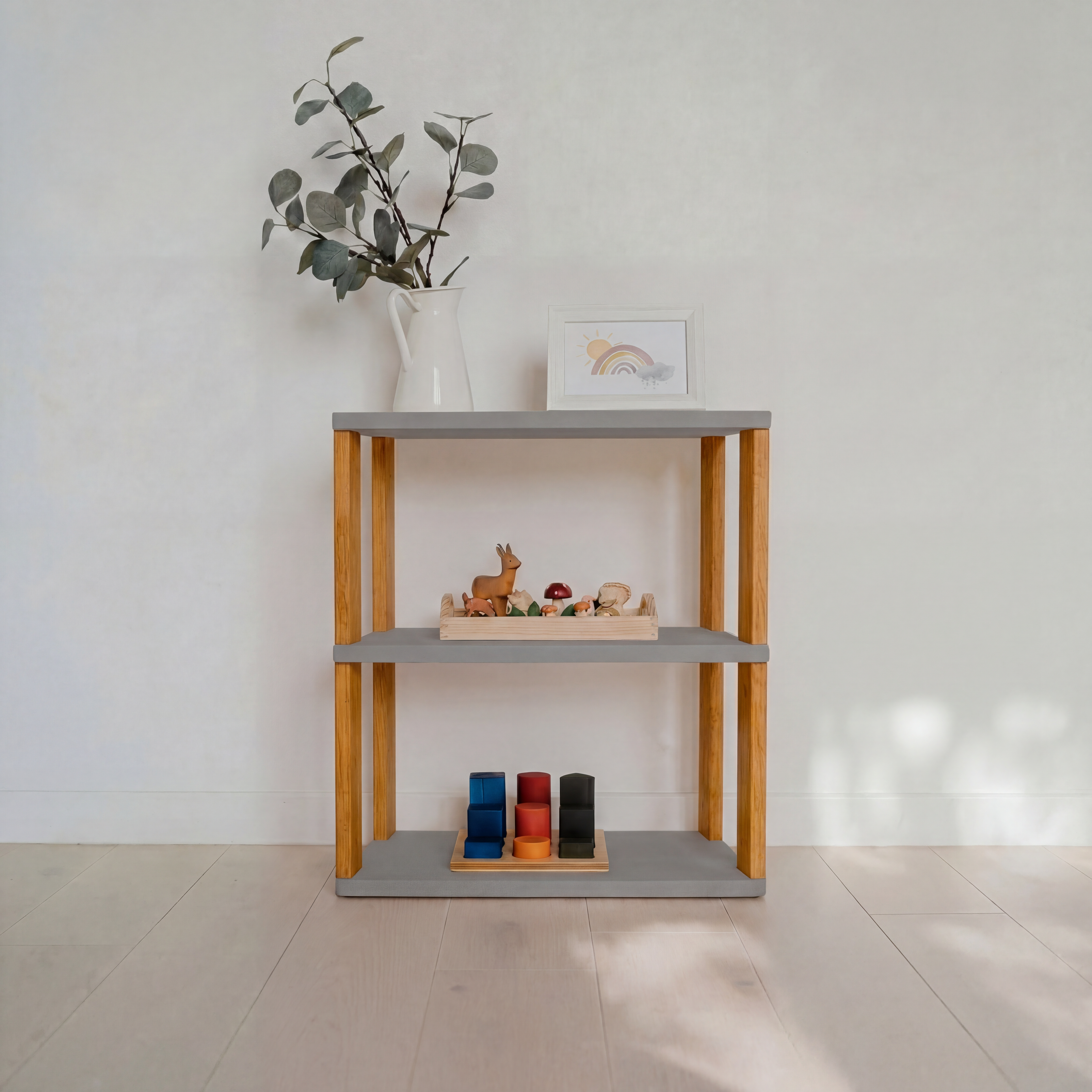 Montessori lentyna MINI (3 lentynų)