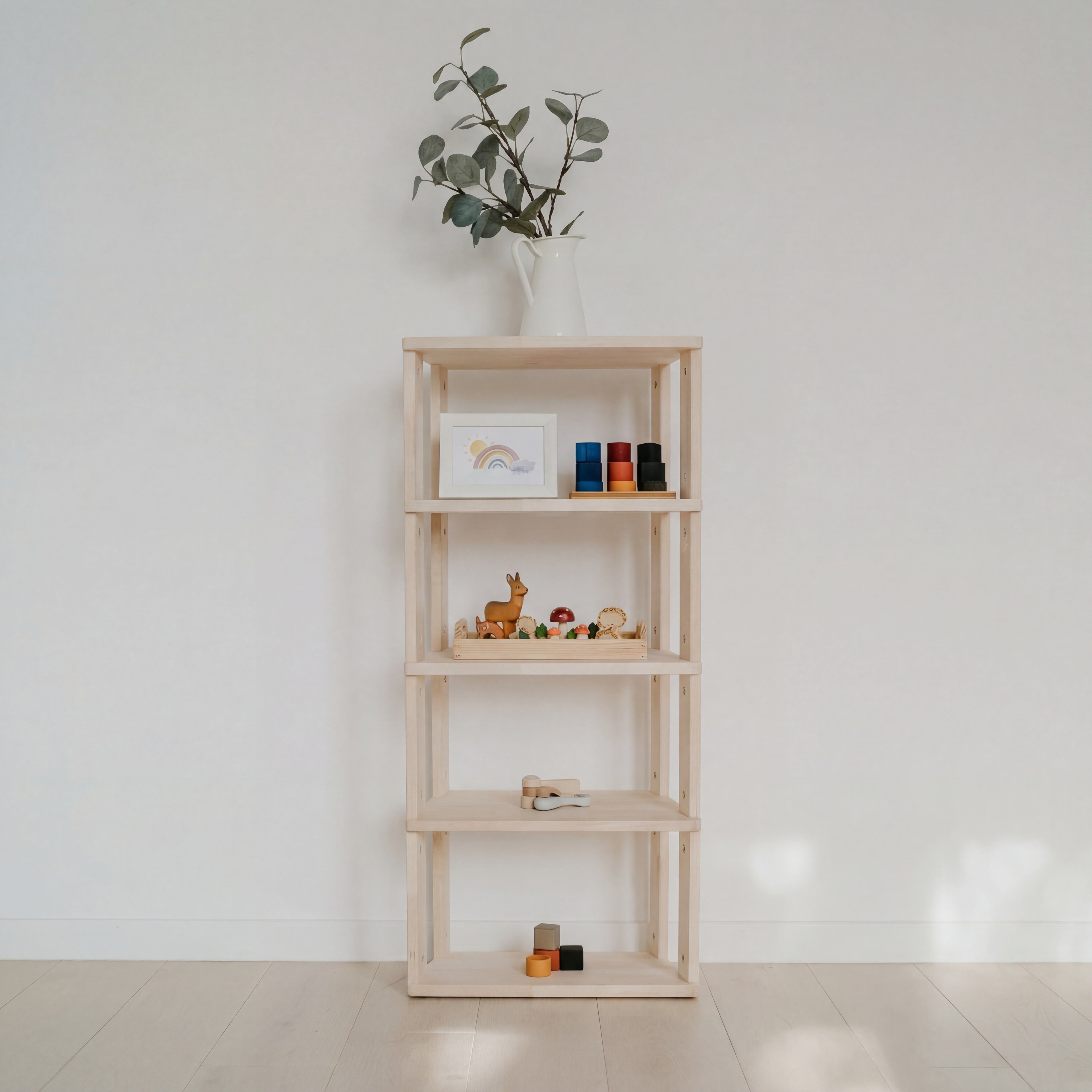 Montessori lentyna MINI (5 lentynų)