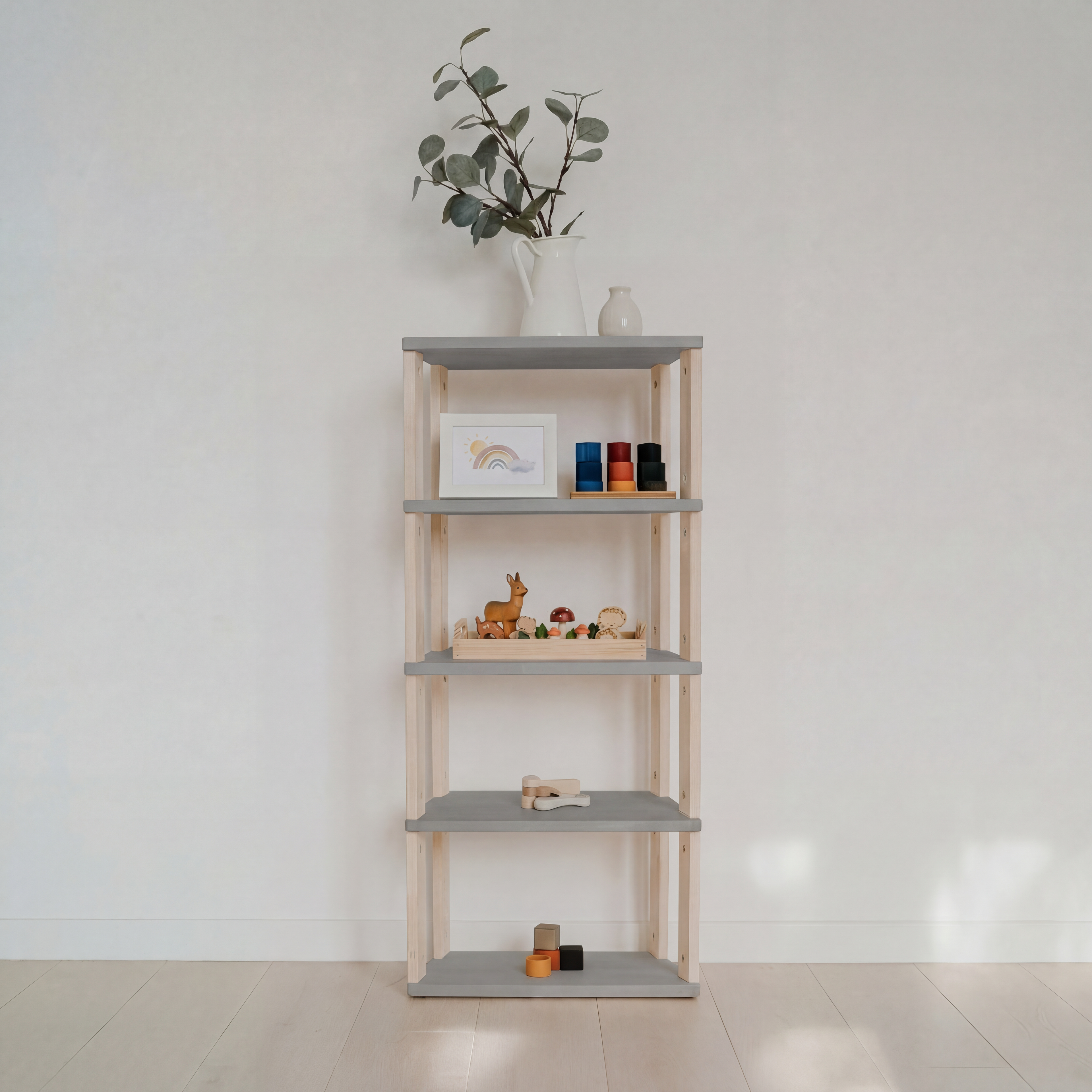 Montessori lentyna MINI (5 lentynų)