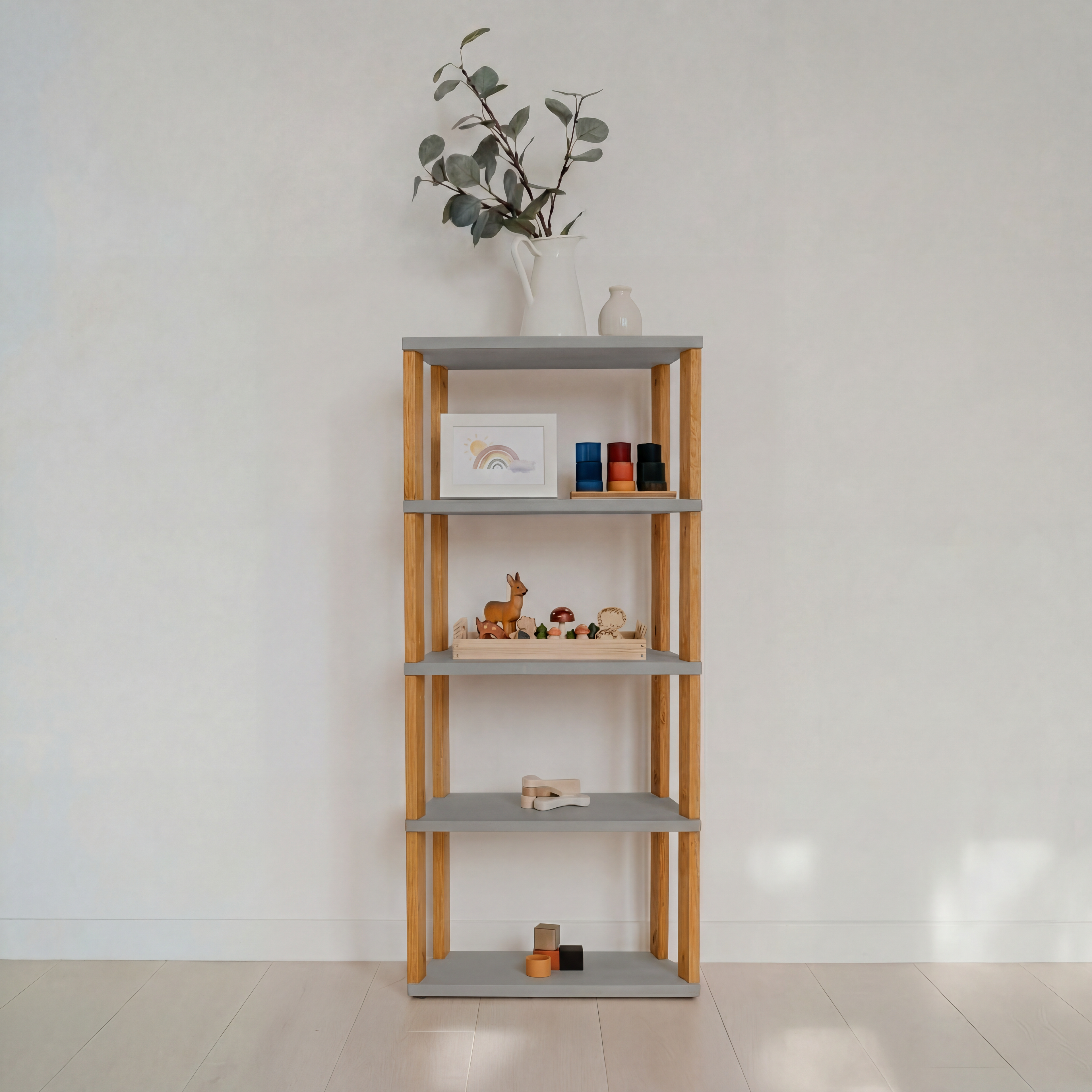 Montessori lentyna MINI (5 lentynų)