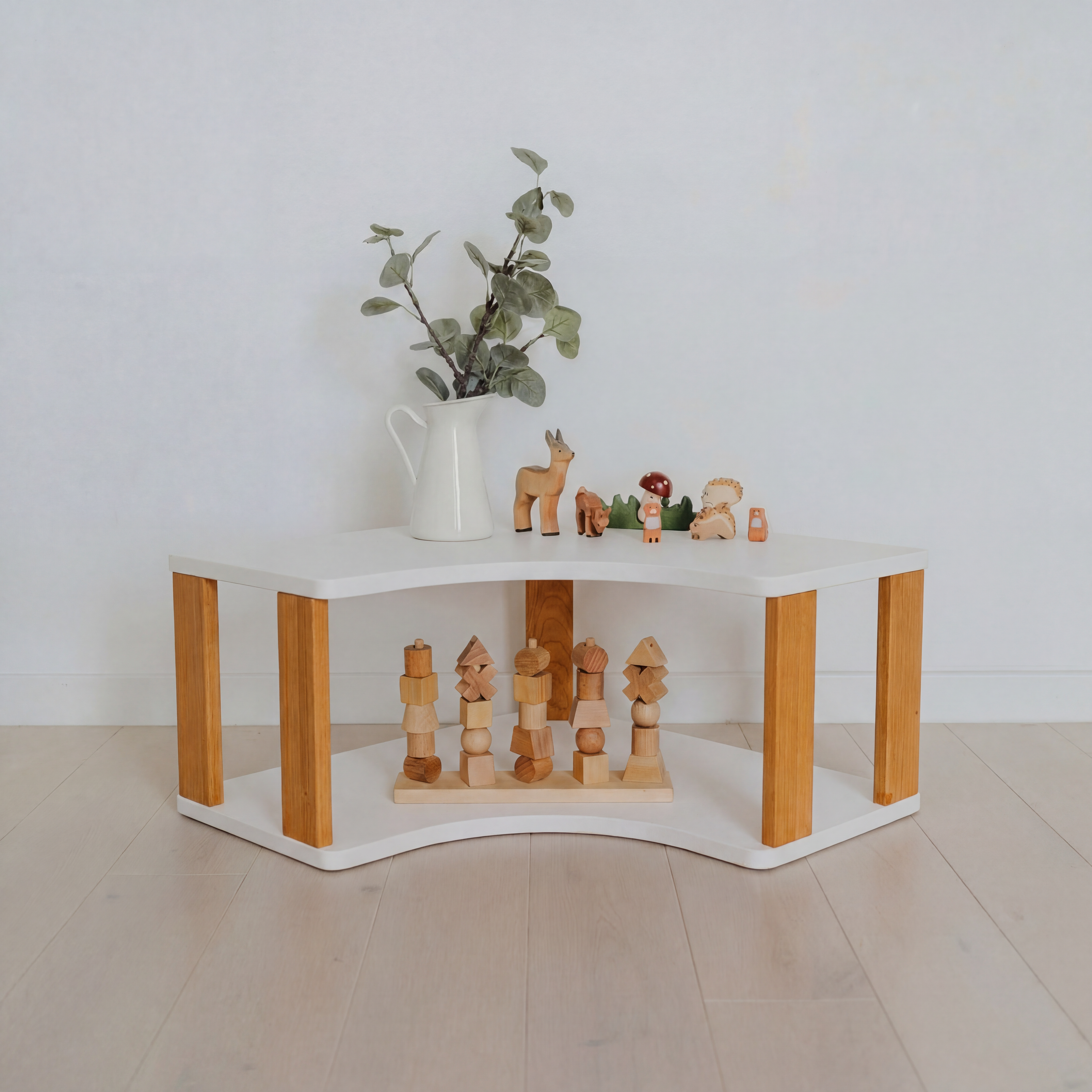 Montessori lentyna KAMPINĖ (2 lentynų)