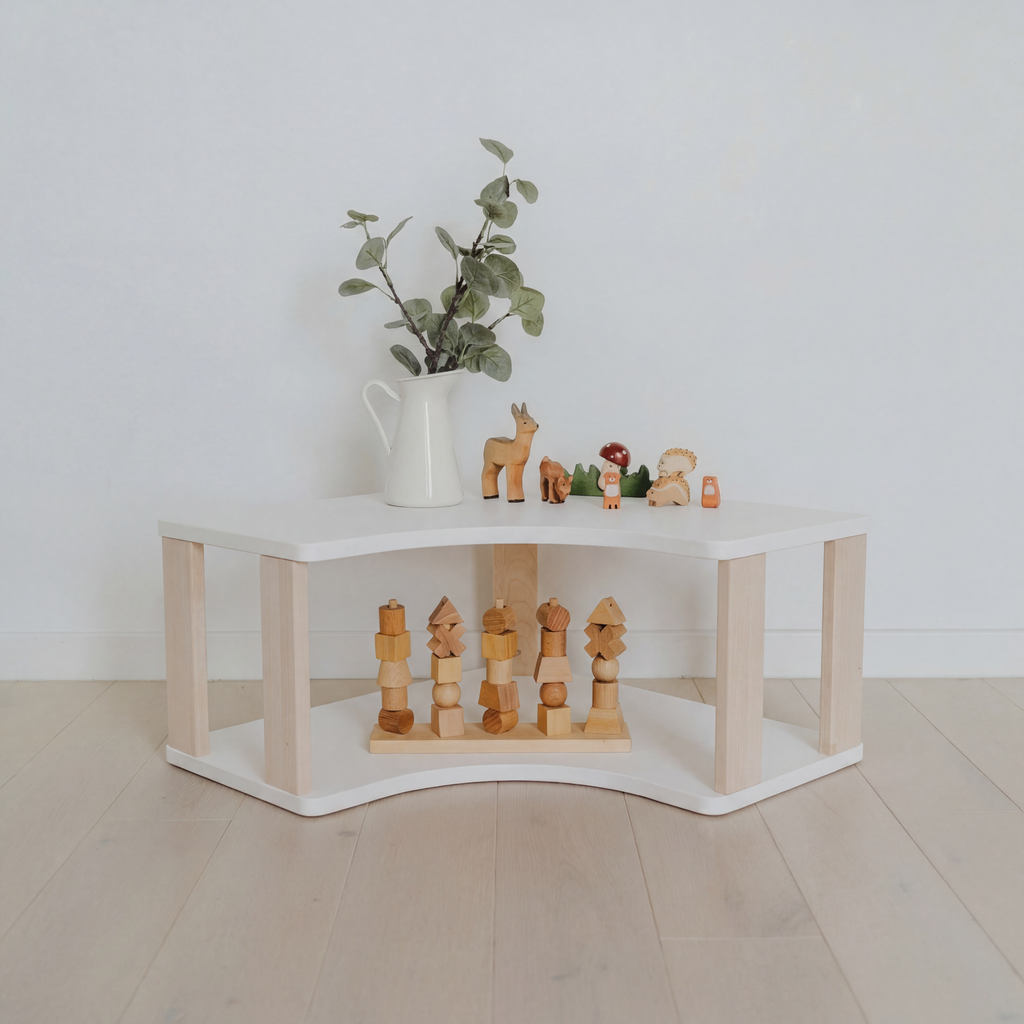Montessori lentyna KAMPINĖ (2 lentynų)