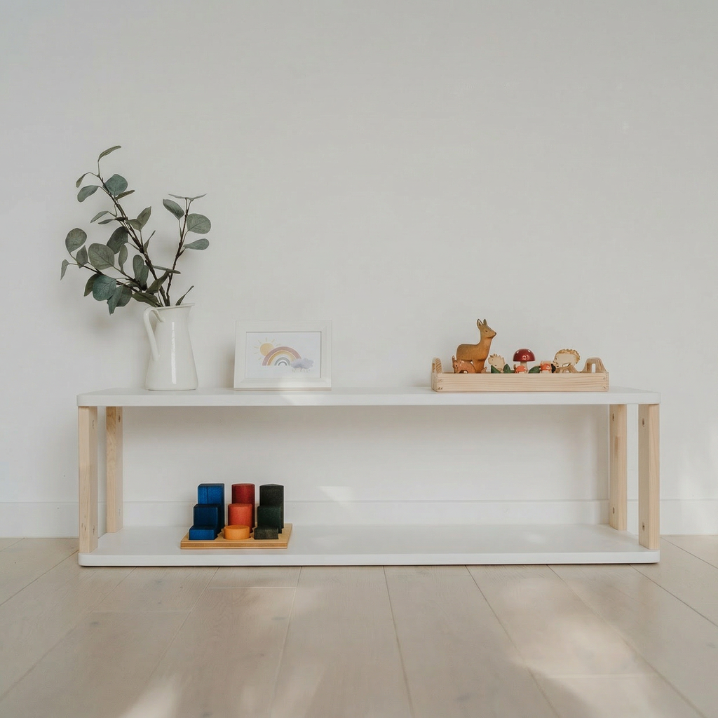 Montessori lentyna TIESI (2 lentynų)