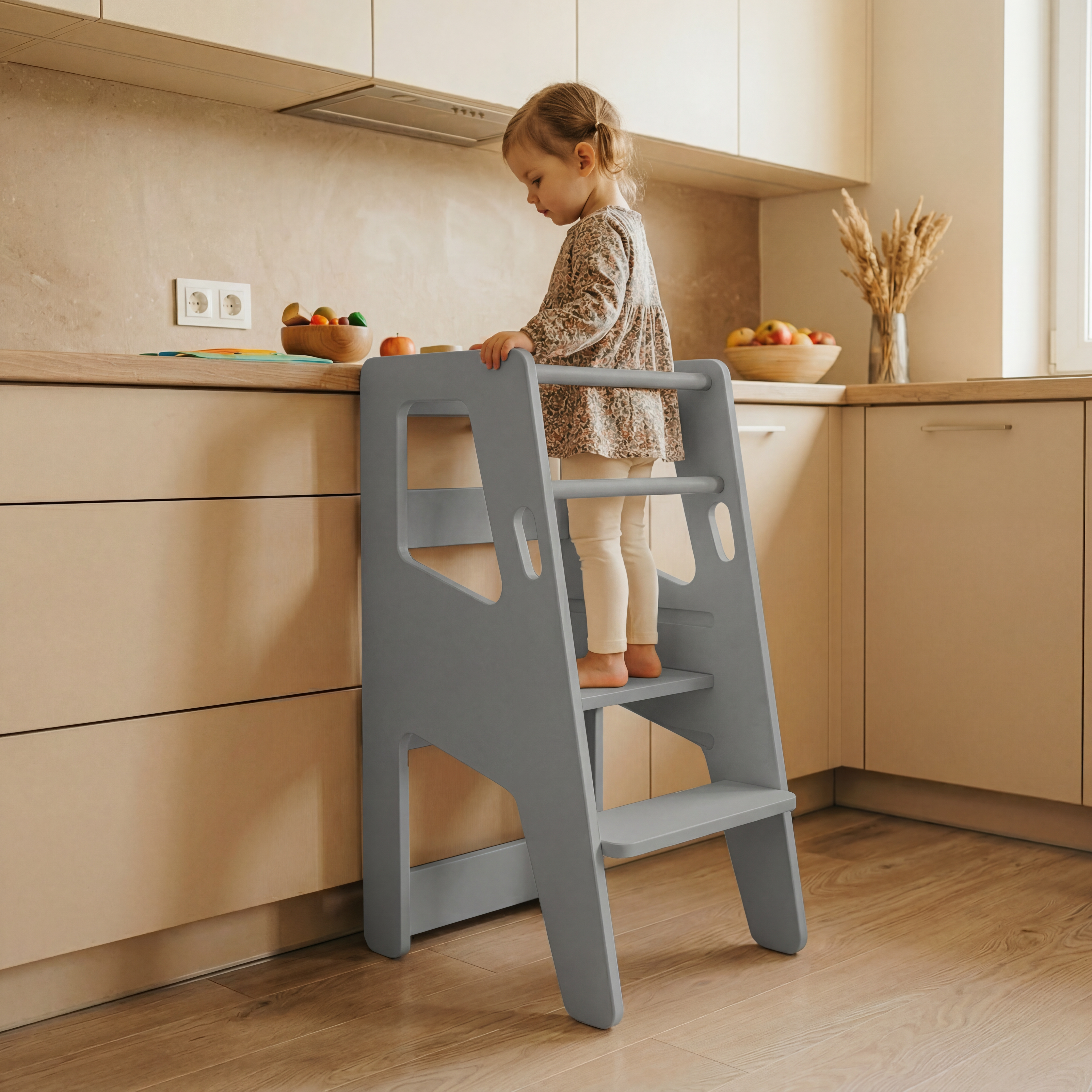 Ergonomiškas Montessori bokštelis