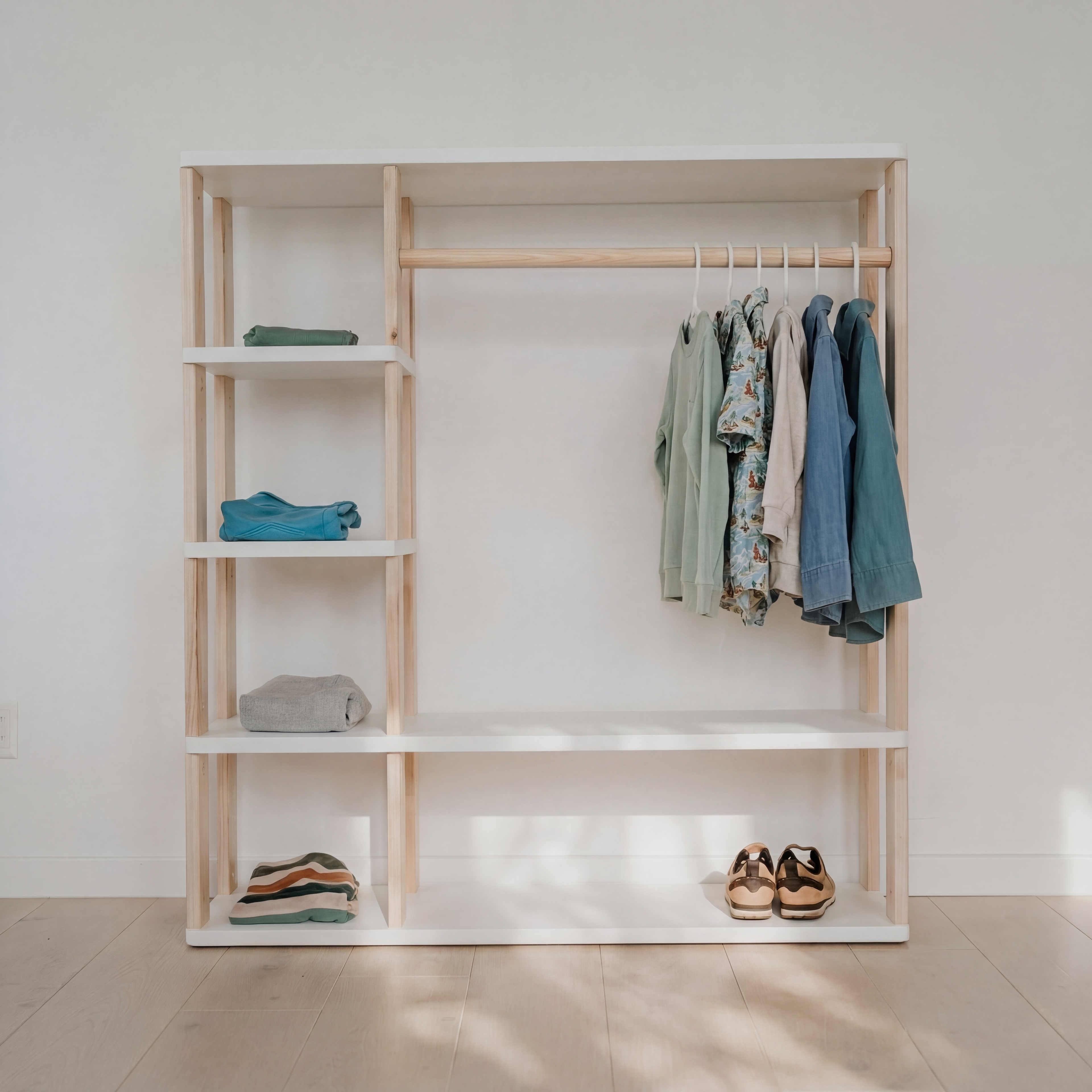 Modulinė Montessori drabužinė