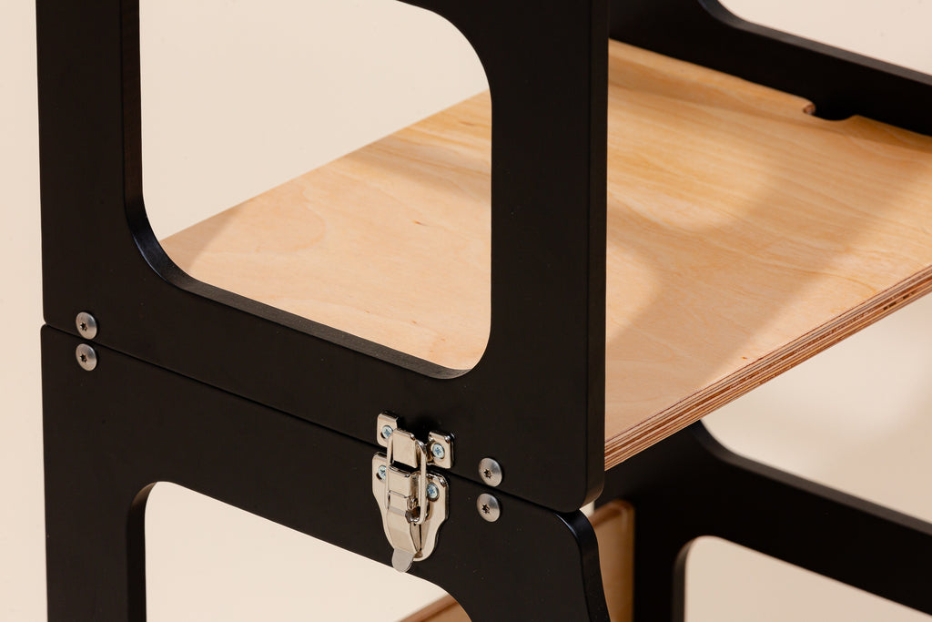 2 in 1 Montessori bokštelis – staliukas