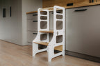 2 in 1 Montessori bokštelis – staliukas