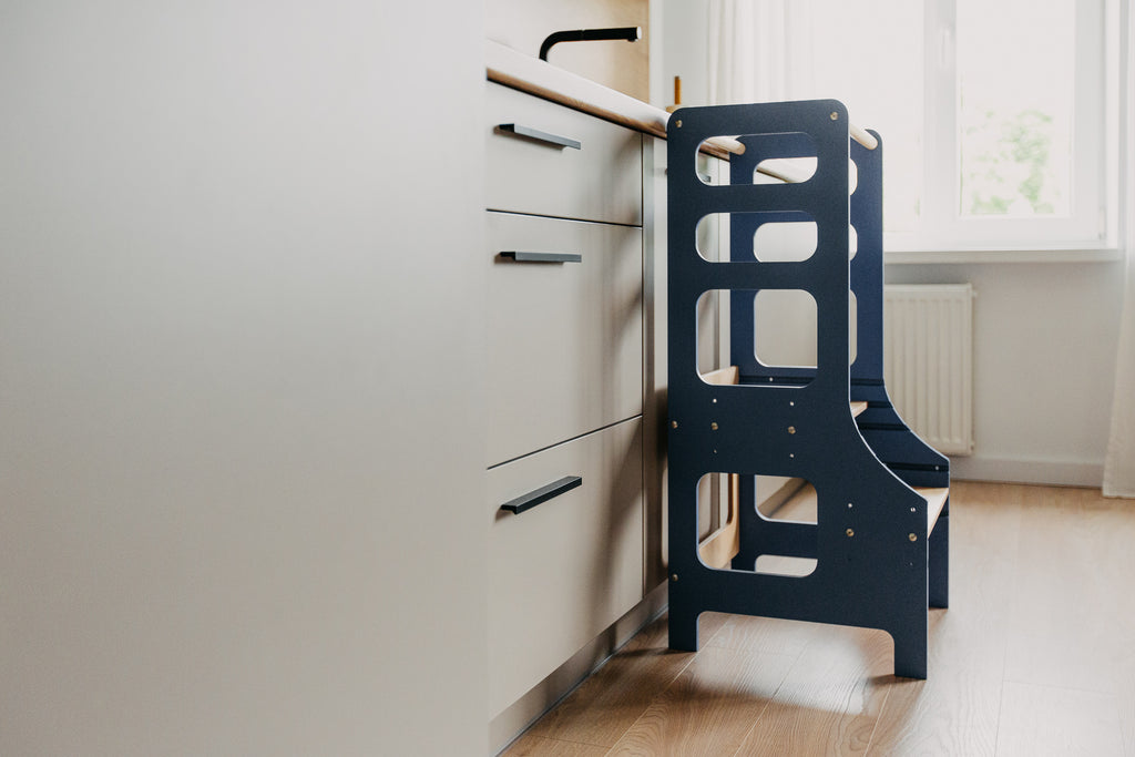 Ergonomiškas Montessori bokštelis